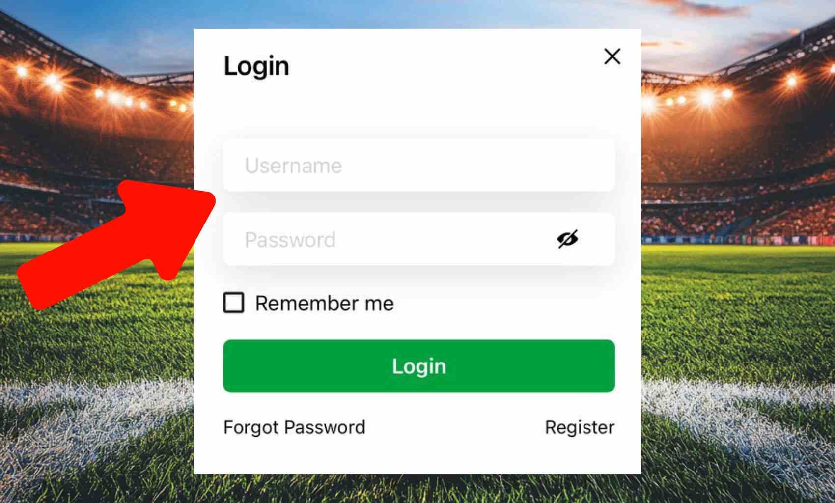 12Bet India Enter Username and Password