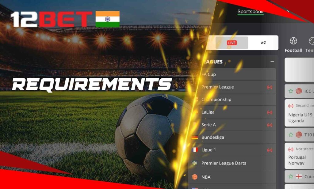 12bet India What you need to get started